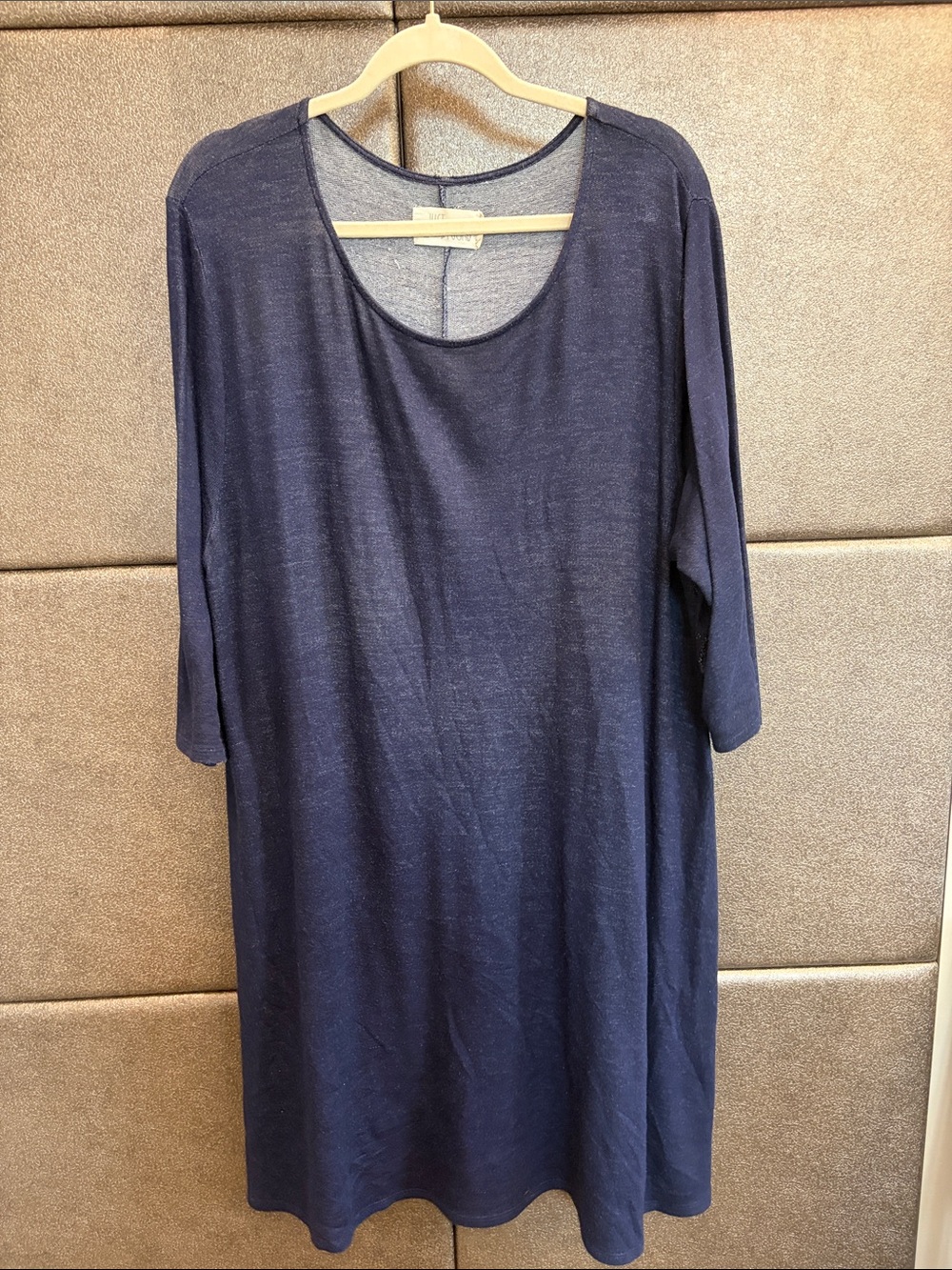 Just Found Casual Women’s Navy Scoop Neck Dress